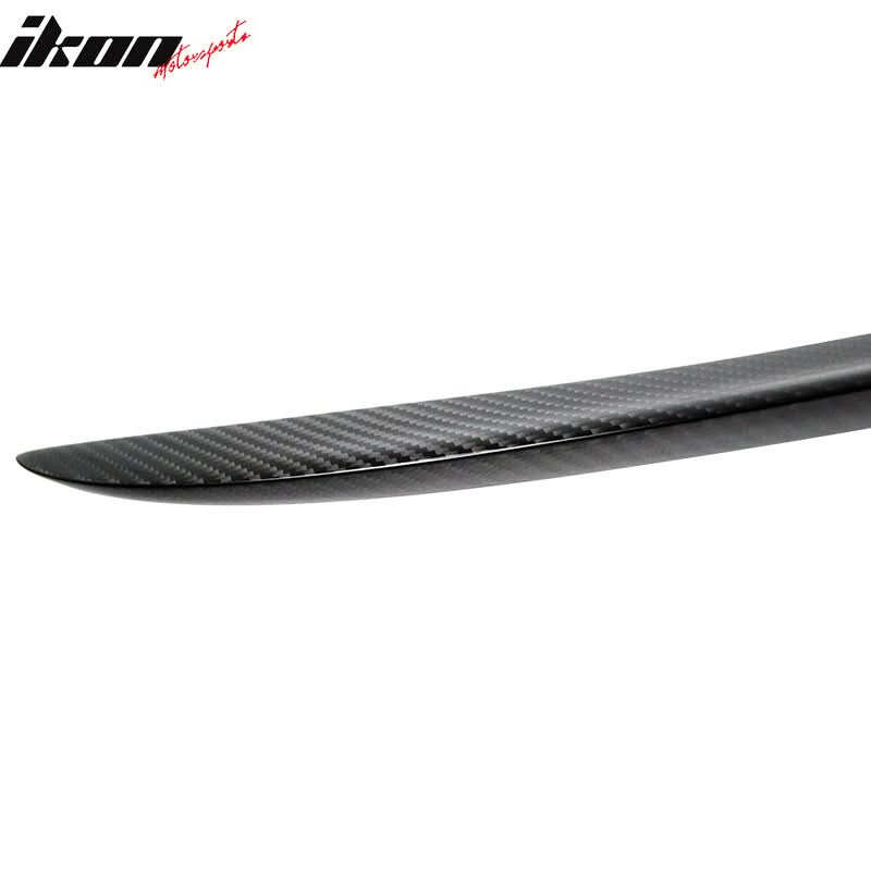 13-19 Benz W117 C117 CLA-Class M3 Style Rear Spoiler Wing Carbon Fiber