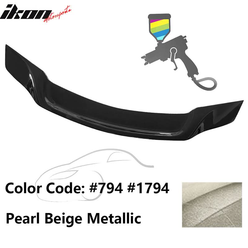 2008-2014 Benz W204 C-Class 4Dr R Style Trunk Spoiler A