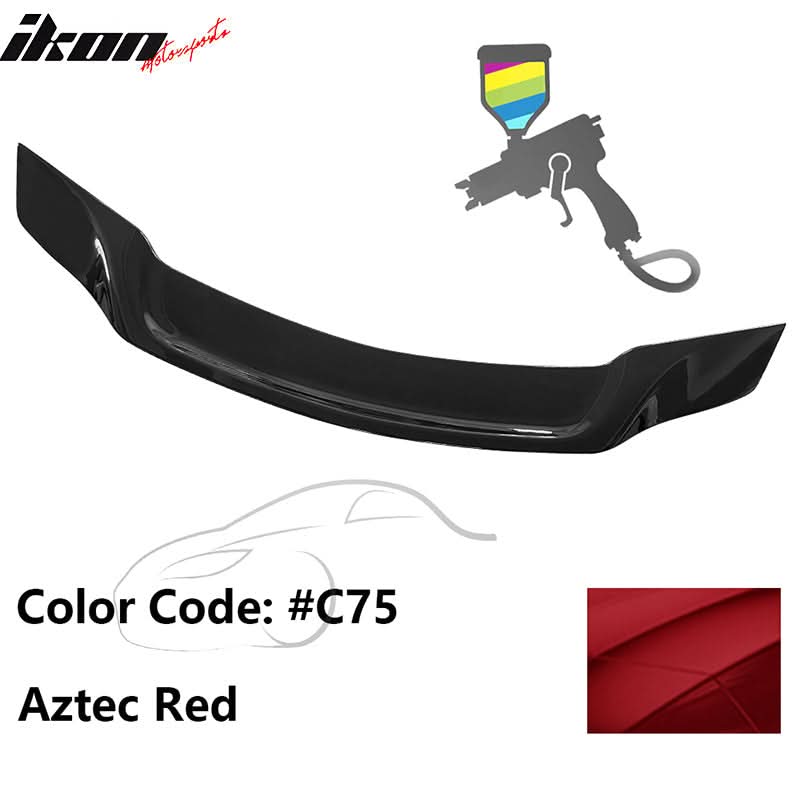 2008-2014 Benz W204 C-Class 4Dr R Style Trunk Spoiler A
