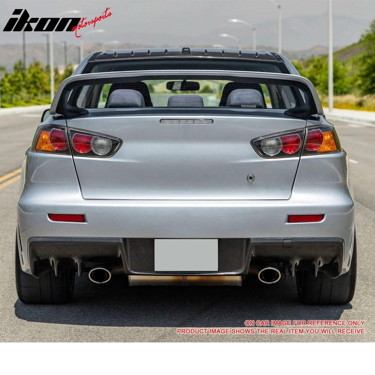 2008-2017 Mitsubishi Lancer EVO Style Painted #U17 Trunk Spoiler ABS