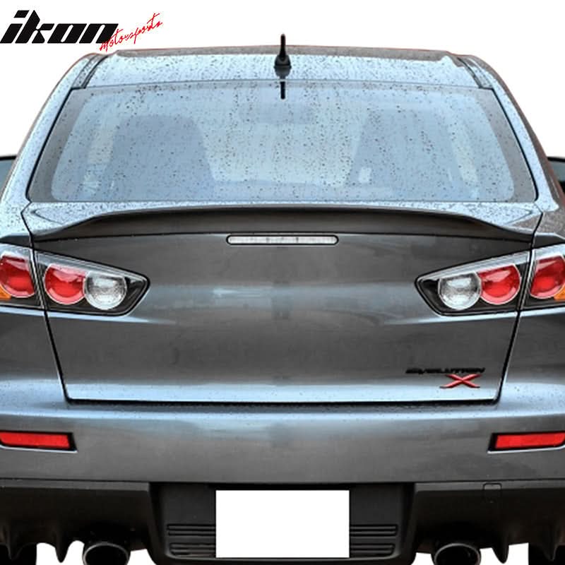 2008-2015 Lancer EVO X ABS Rear Spoiler Wing #D14 Cosmic Blue Metallic