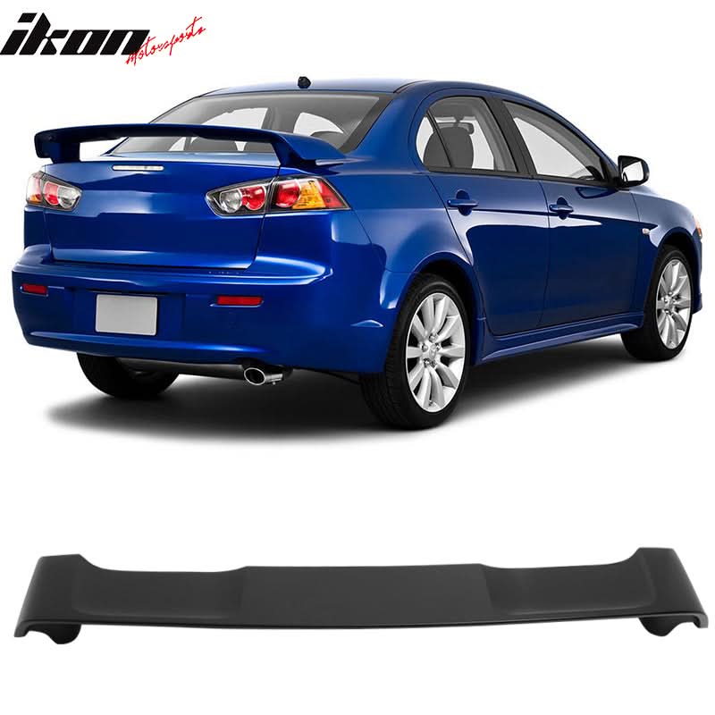 2008-2017 Mitsubishi Lancer Rear Trunk Spoiler Ducktail Wing Lip ABS