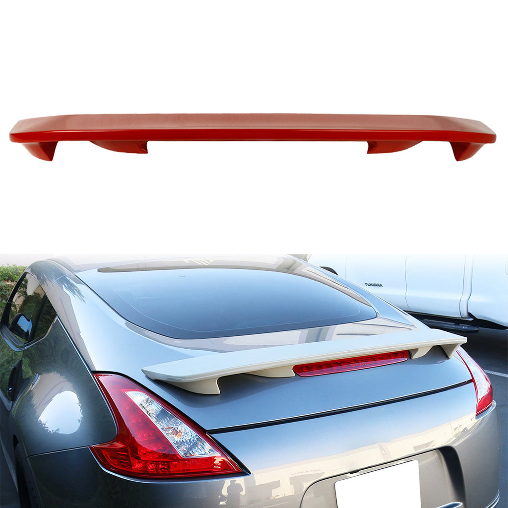 2009-2021 Nissan 370Z Z34 Coupe Painted Color ABS Trunk Spoiler
