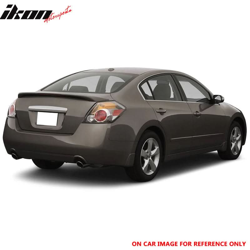 2007-2012 Nissan Altima Sedan Matte Black Rear Spoiler Wing ABS