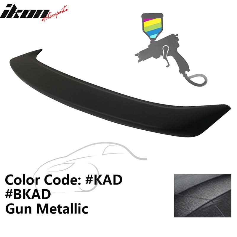 2013-2019 Nissan Sentra 4Dr Sedan Painted Trunk Spoiler ABS