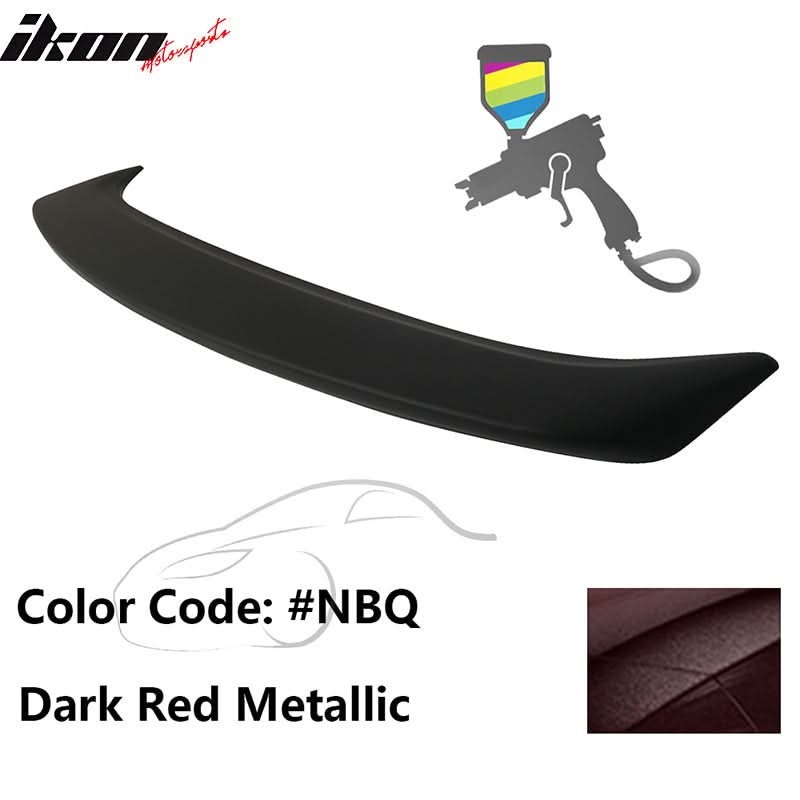 2013-2019 Nissan Sentra 4Dr Sedan Painted Trunk Spoiler ABS
