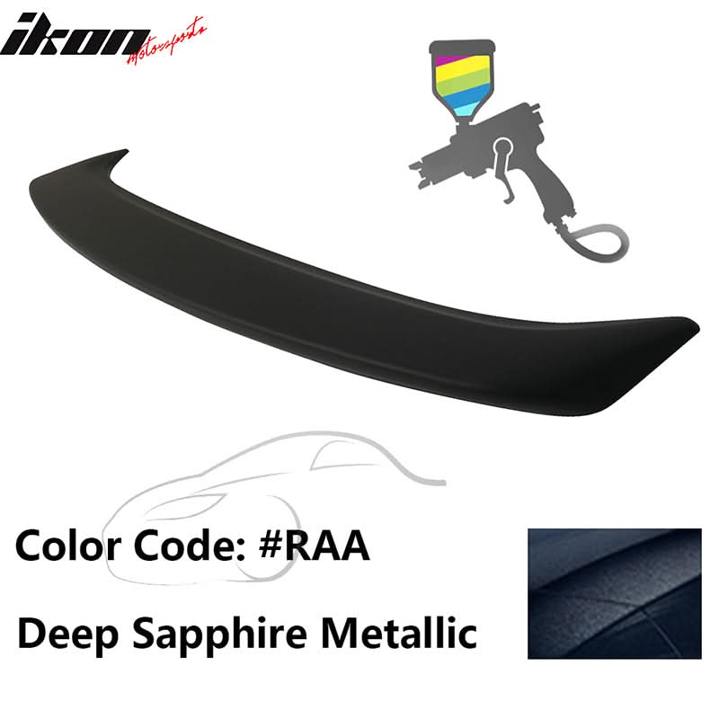 2013-2019 Nissan Sentra 4Dr Sedan Painted Trunk Spoiler ABS