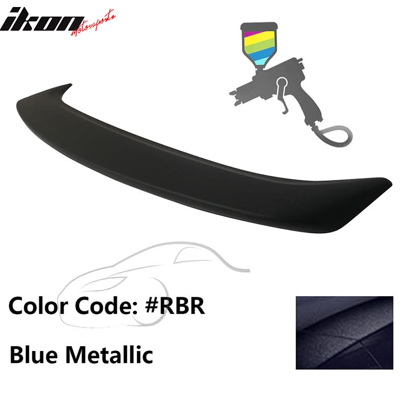 2013-2019 Nissan Sentra 4Dr Sedan Painted Trunk Spoiler ABS