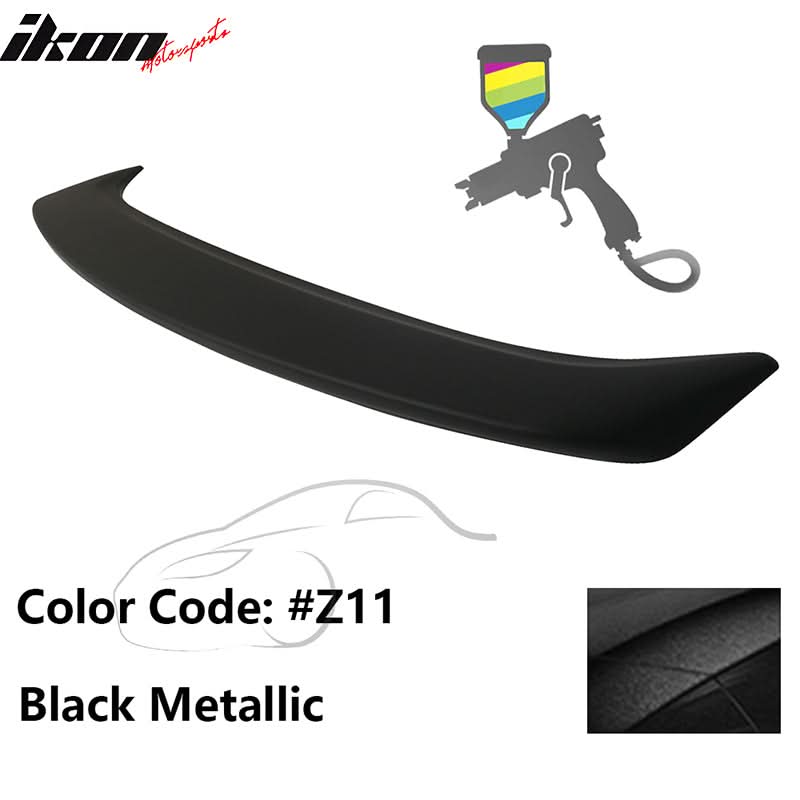 2013-2019 Nissan Sentra 4Dr Sedan Painted Trunk Spoiler ABS