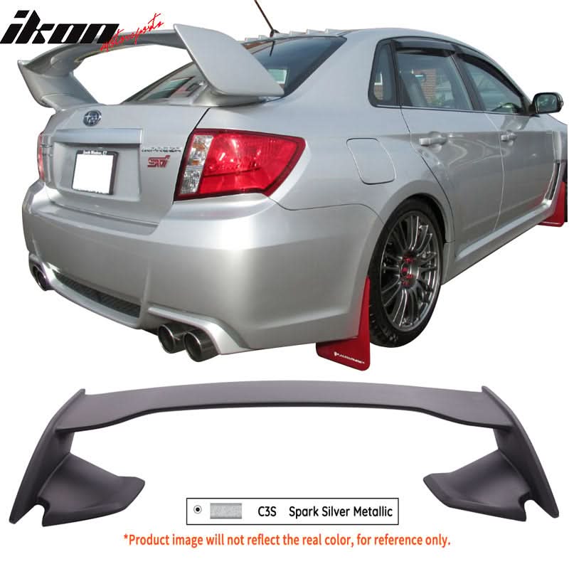 2008-2014 Subaru WRX 08-11 Impreza STI STI Style Trunk Spoiler ABS