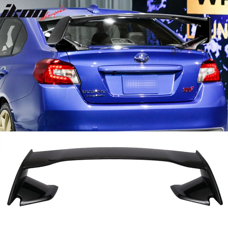 2015-2021 Subaru WRX Sti Style Rear Trunk Spoiler Wing ABS