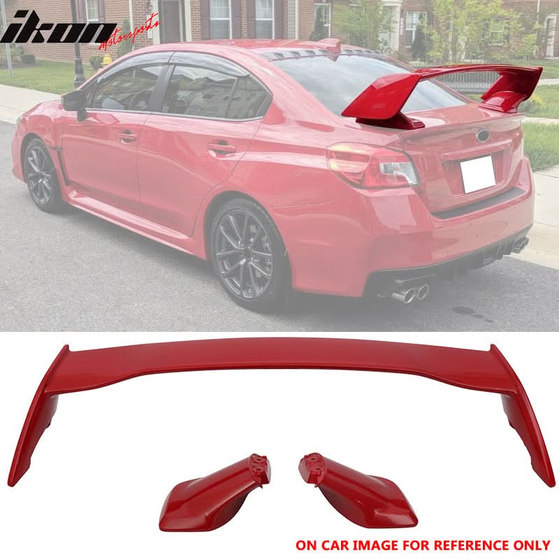 2015-2021 Subaru WRX Sti Style Rear Trunk Spoiler Wing ABS