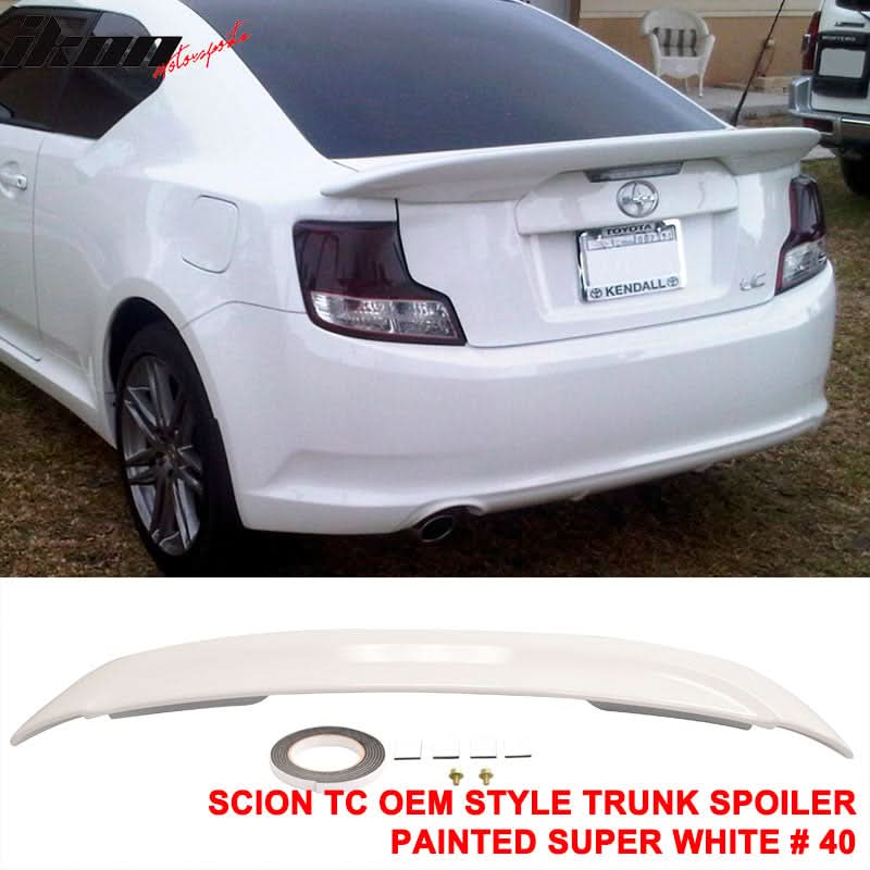 2011-2016 Scion tC Painted Color ABS Rear Spoiler Wing