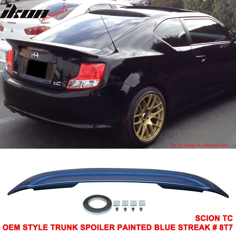 2011-2016 Scion tC Painted Color ABS Rear Spoiler Wing