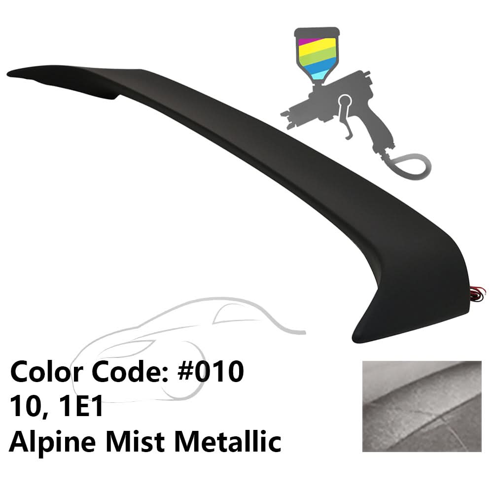 2002-2006 Toyota Camry OE Style LED Painted Rear Trunk Spoiler ABS