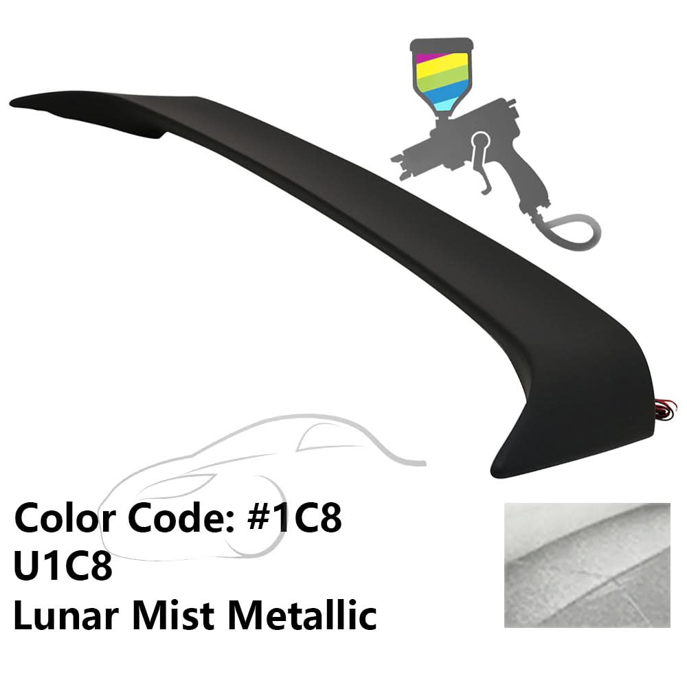 2002-2006 Toyota Camry OE Style LED Painted Rear Trunk Spoiler ABS