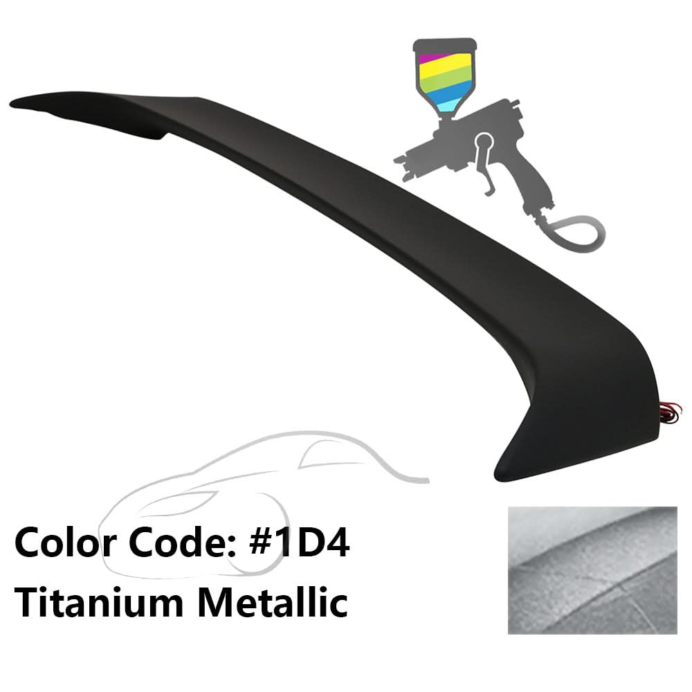 2002-2006 Toyota Camry OE Style LED Painted Rear Trunk Spoiler ABS