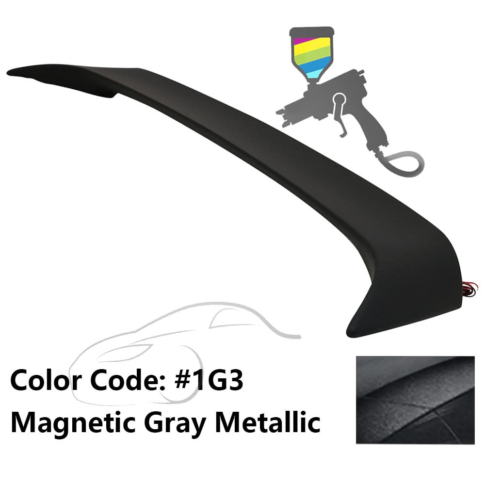 2002-2006 Toyota Camry OE Style LED Painted Rear Trunk Spoiler ABS