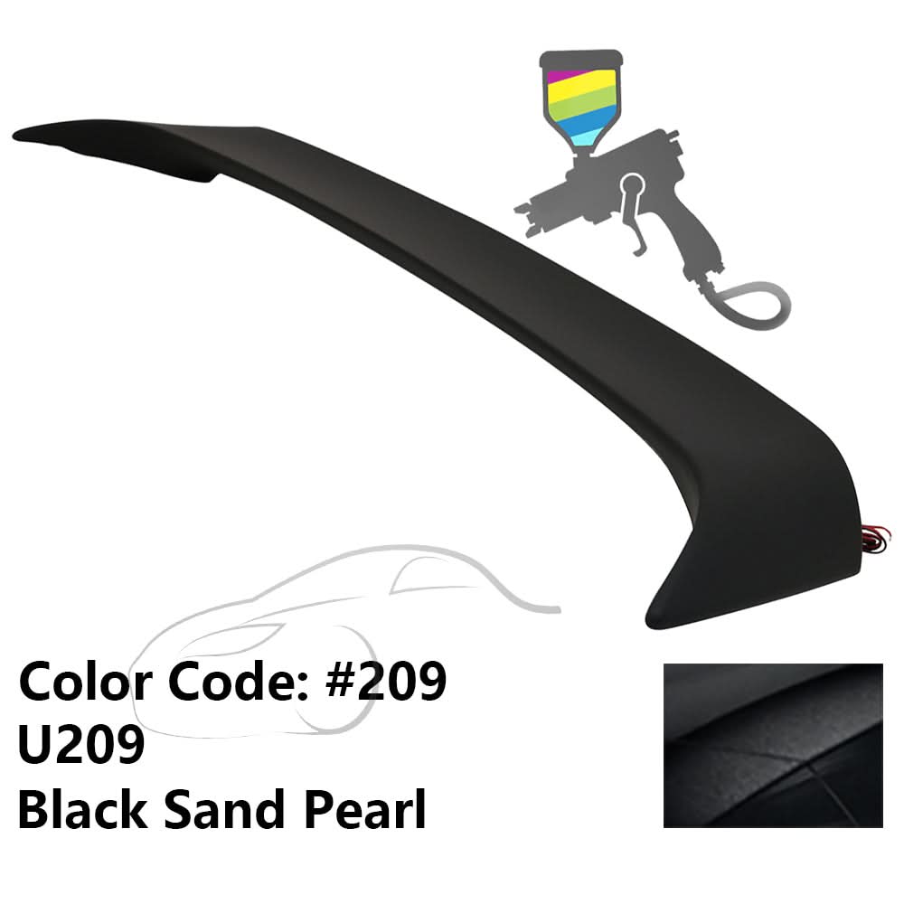 2002-2006 Toyota Camry OE Style LED Painted Rear Trunk Spoiler ABS
