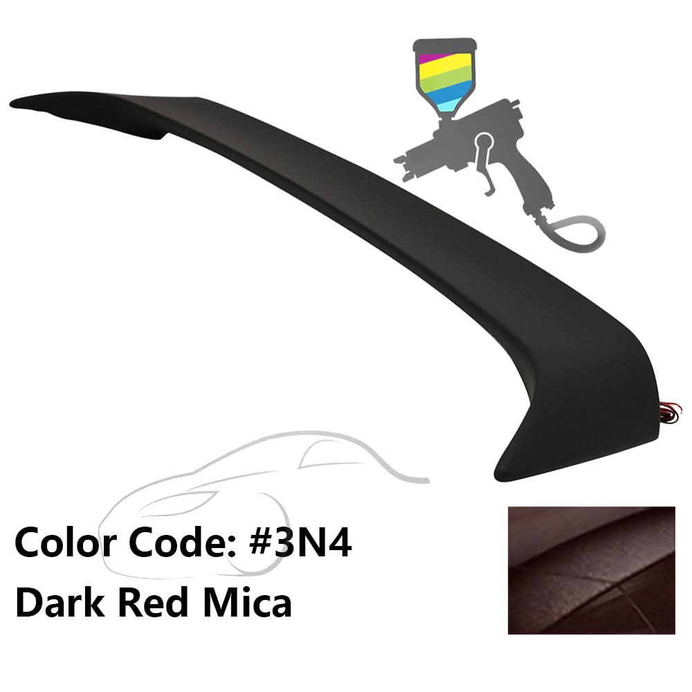 2002-2006 Toyota Camry OE Style LED Painted Rear Trunk Spoiler ABS