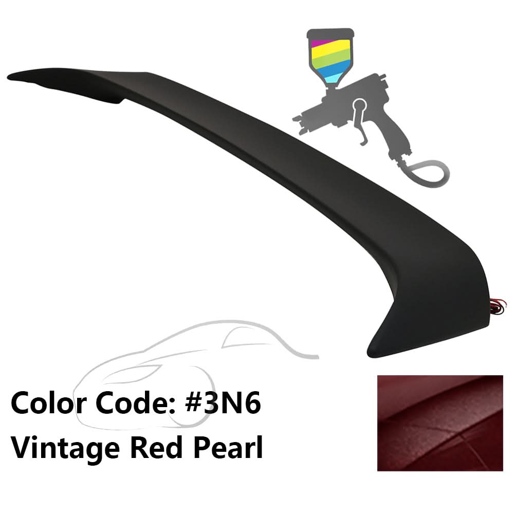 2002-2006 Toyota Camry OE Style LED Painted Rear Trunk Spoiler ABS