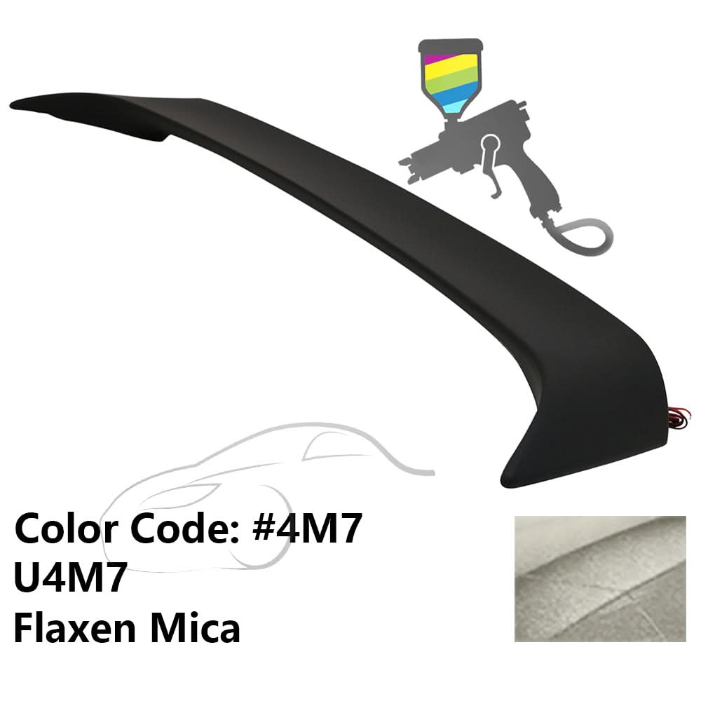 2002-2006 Toyota Camry OE Style LED Painted Rear Trunk Spoiler ABS