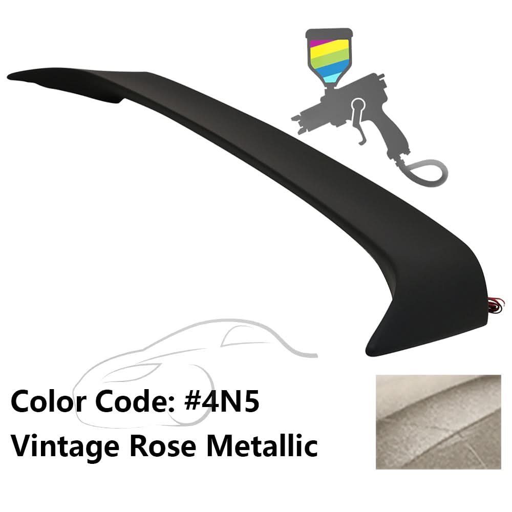 2002-2006 Toyota Camry OE Style LED Painted Rear Trunk Spoiler ABS