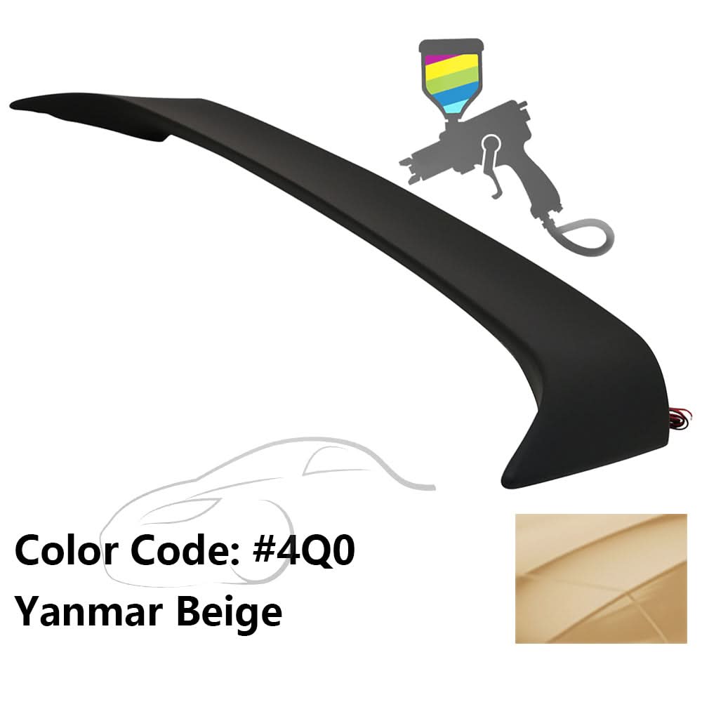 2002-2006 Toyota Camry OE Style LED Painted Rear Trunk Spoiler ABS