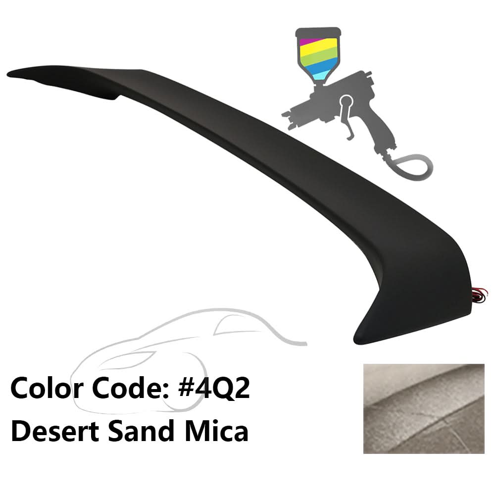 2002-2006 Toyota Camry OE Style LED Painted Rear Trunk Spoiler ABS