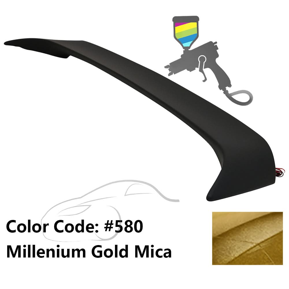 2002-2006 Toyota Camry OE Style LED Painted Rear Trunk Spoiler ABS