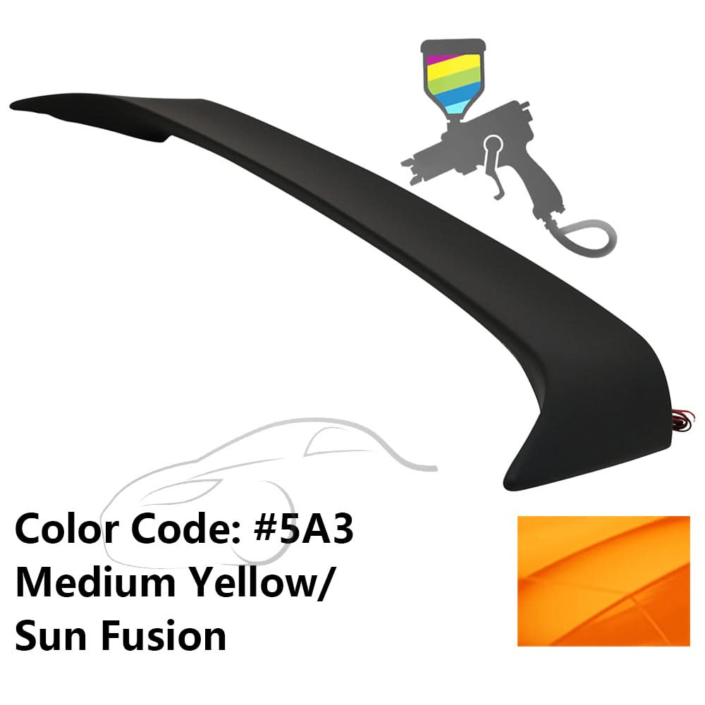 2002-2006 Toyota Camry OE Style LED Painted Rear Trunk Spoiler ABS