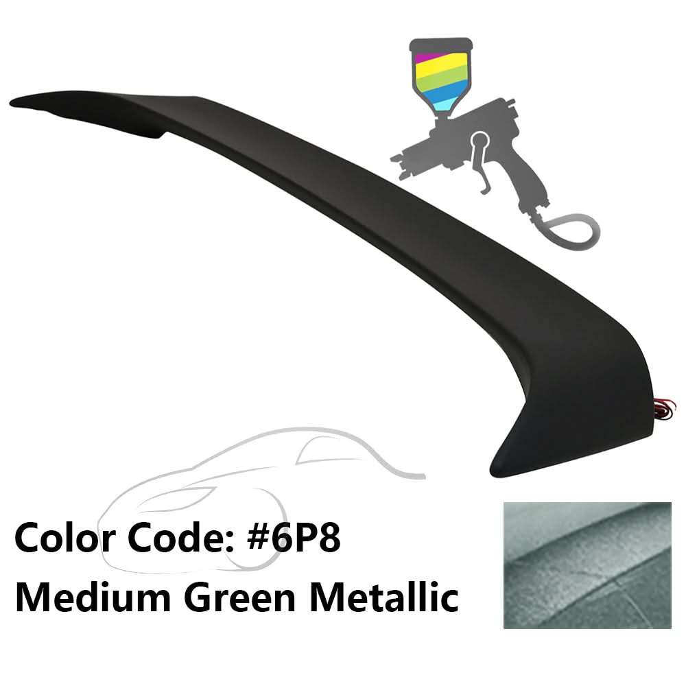 2002-2006 Toyota Camry OE Style LED Painted Rear Trunk Spoiler ABS