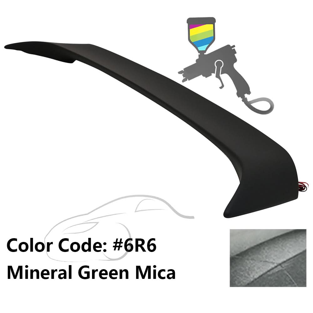 2002-2006 Toyota Camry OE Style LED Painted Rear Trunk Spoiler ABS