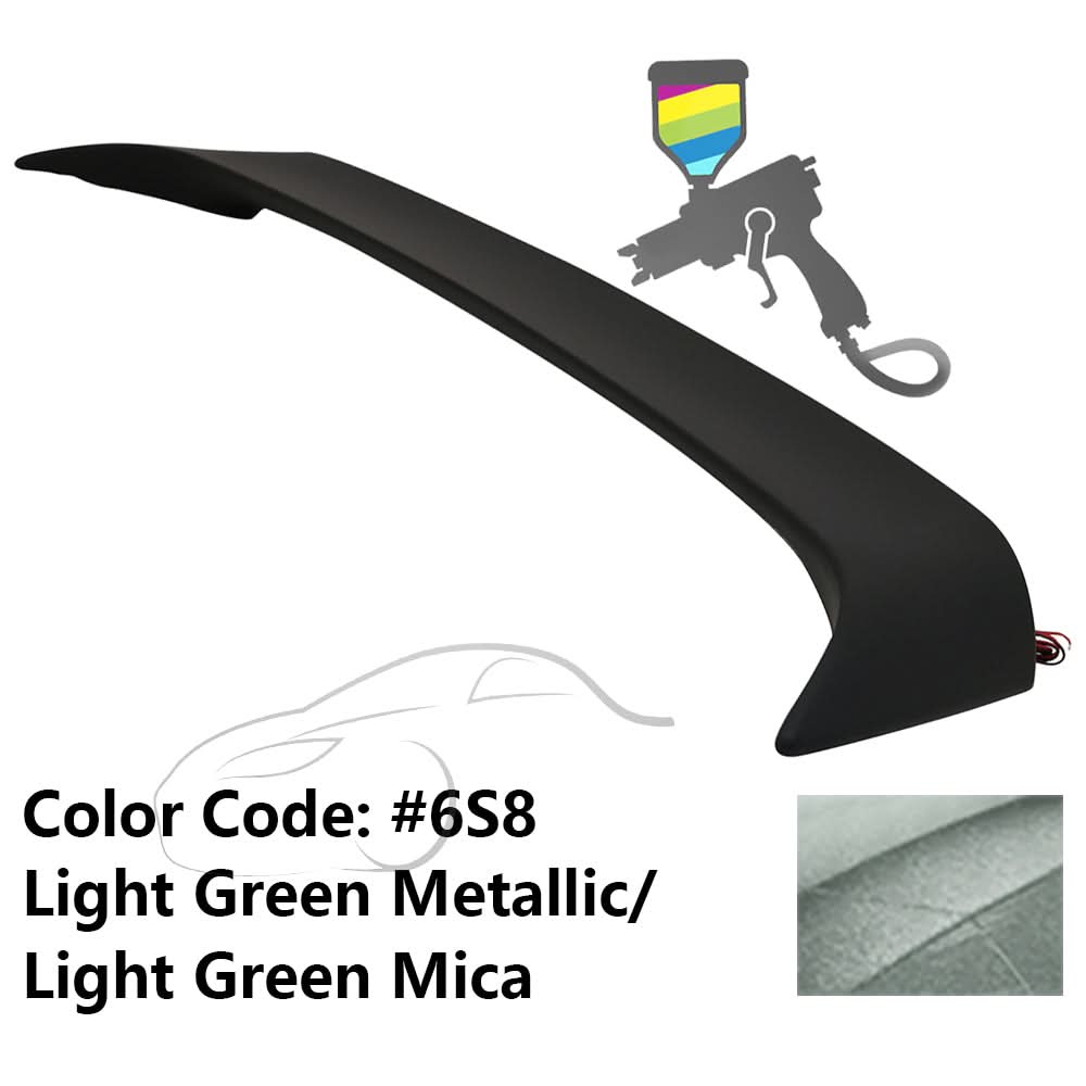 2002-2006 Toyota Camry OE Style LED Painted Rear Trunk Spoiler ABS