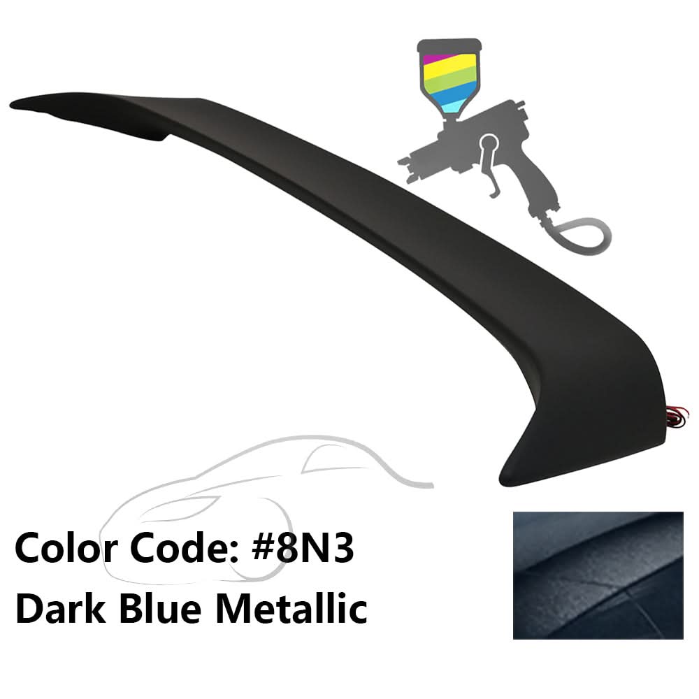 2002-2006 Toyota Camry OE Style LED Painted Rear Trunk Spoiler ABS