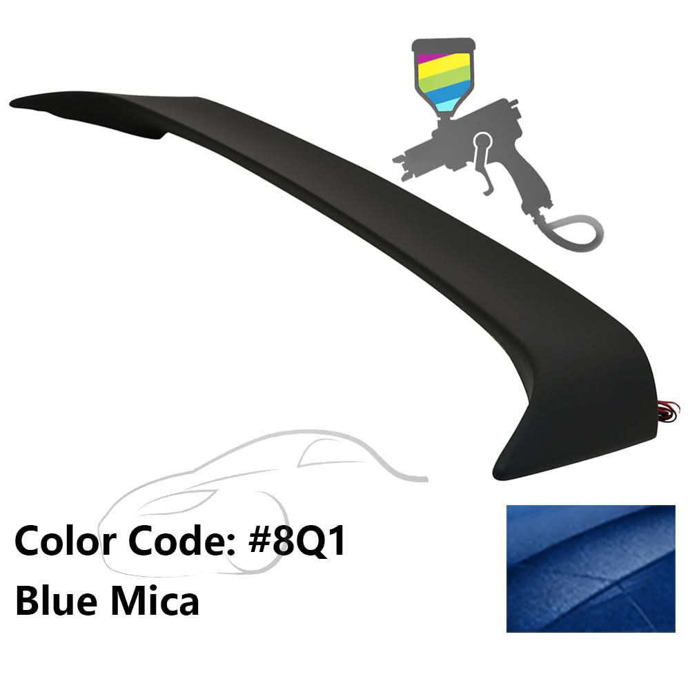 2002-2006 Toyota Camry OE Style LED Painted Rear Trunk Spoiler ABS
