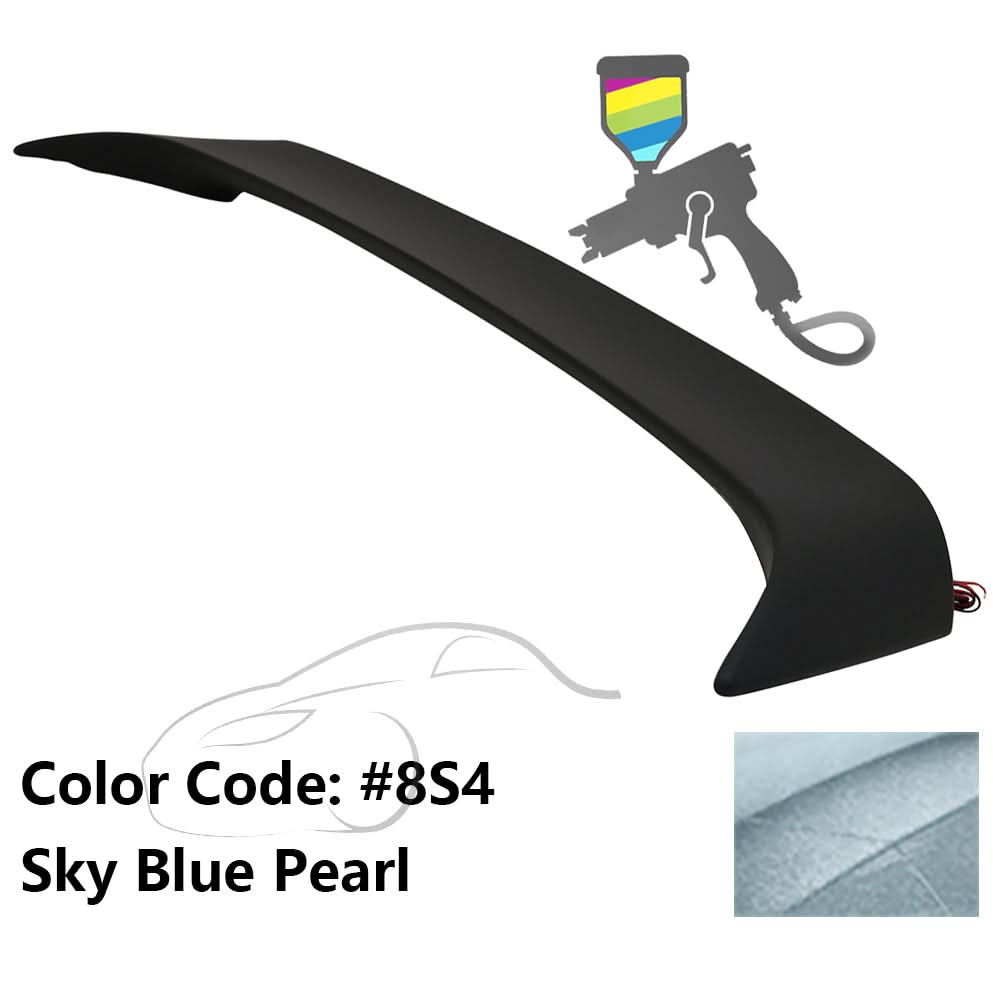 2002-2006 Toyota Camry OE Style LED Painted Rear Trunk Spoiler ABS