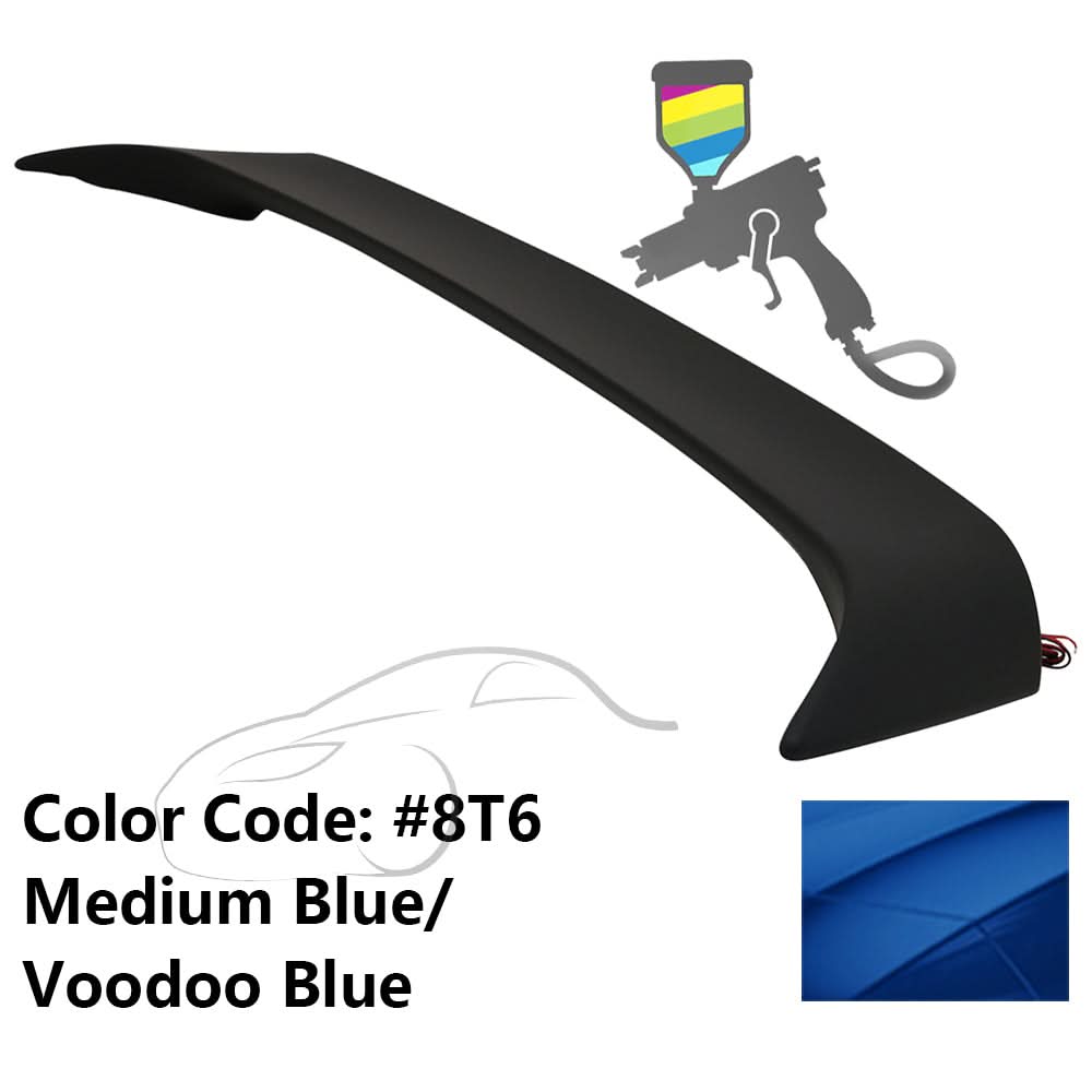 2002-2006 Toyota Camry OE Style LED Painted Rear Trunk Spoiler ABS
