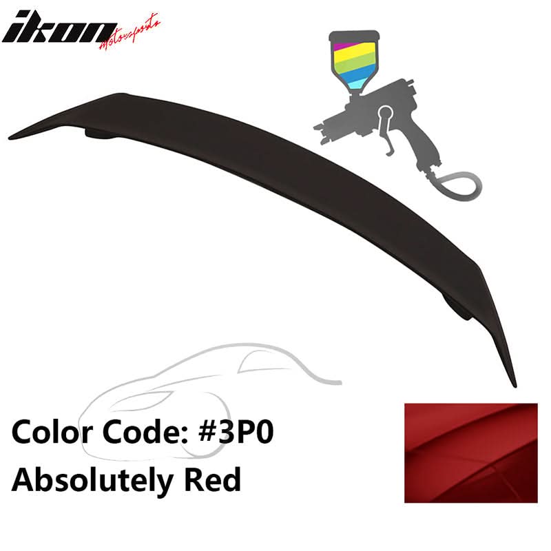 2007-2011 Toyota Camry JDM Style LED Rear Trunk Lip Wing Spoiler ABS