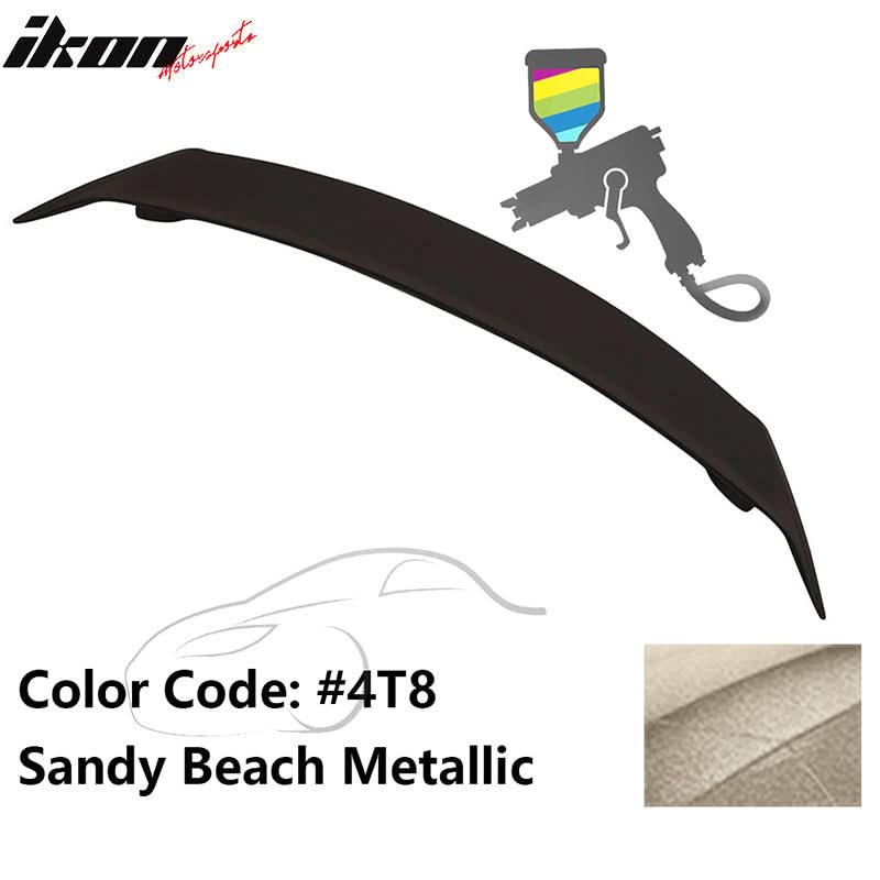 2007-2011 Toyota Camry JDM Style LED Rear Trunk Lip Wing Spoiler ABS