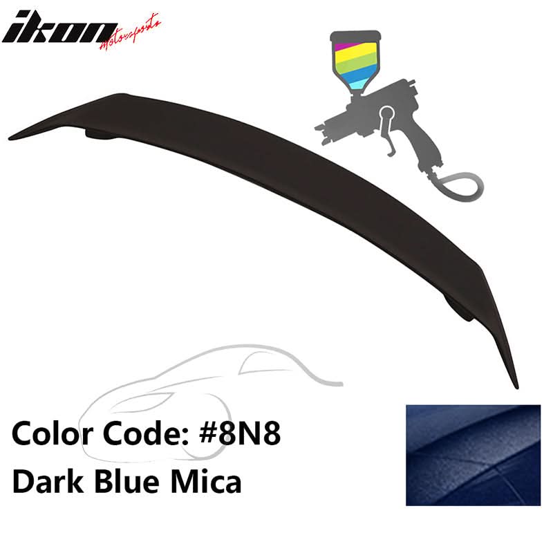 2007-2011 Toyota Camry JDM Style LED Rear Trunk Lip Wing Spoiler ABS