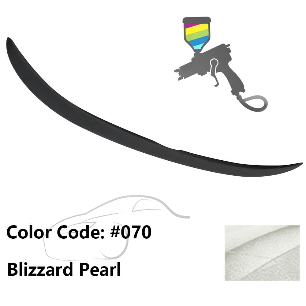 2007-2011 Toyota Camry Painted Rear Trunk Lip Wing Spoiler ABS