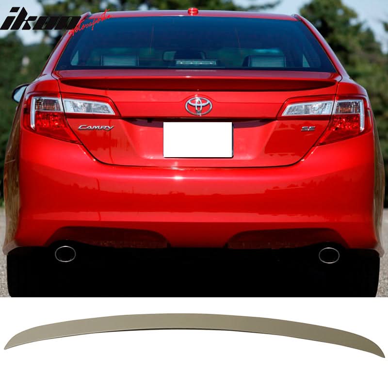 2012-2014 Toyota Camry OE Style Rear Trunk Spoiler Wing Painted Color