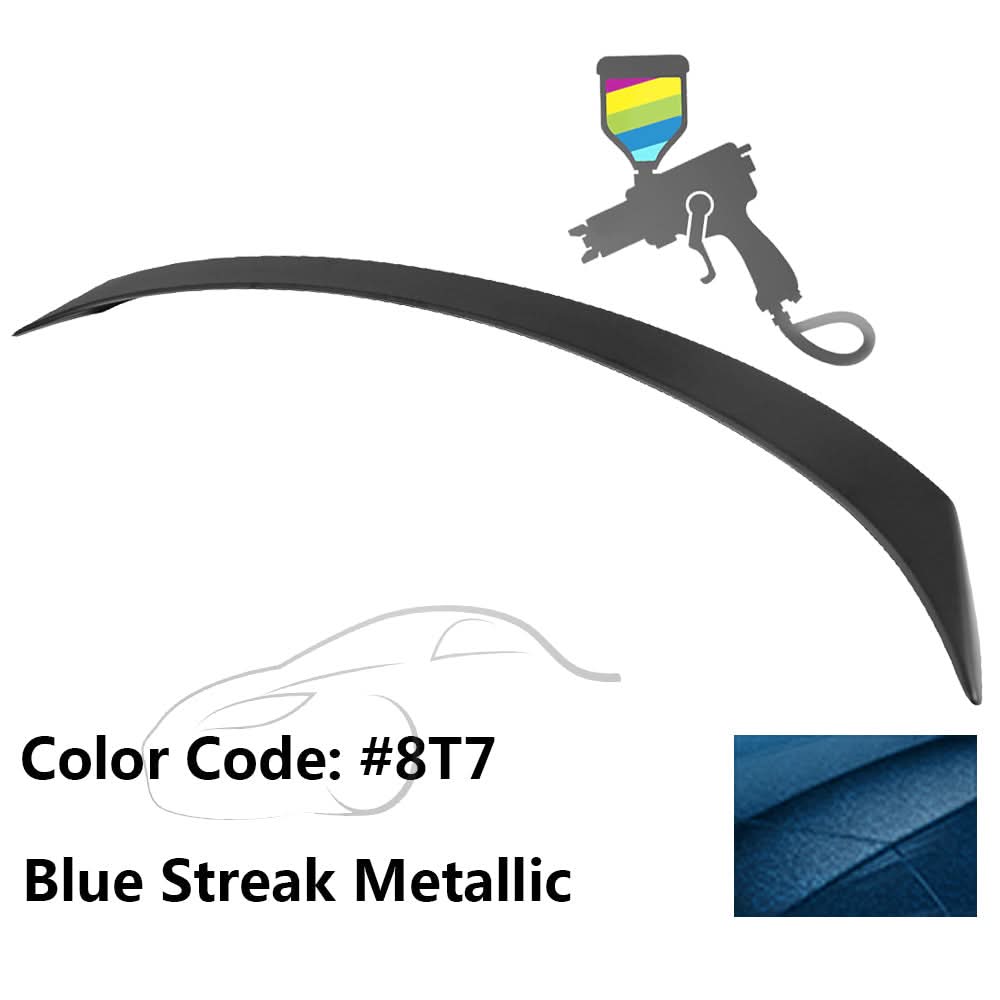2018-2023 Toyota Camry Flush Mount painted Rear Trunk Wing Spoiler