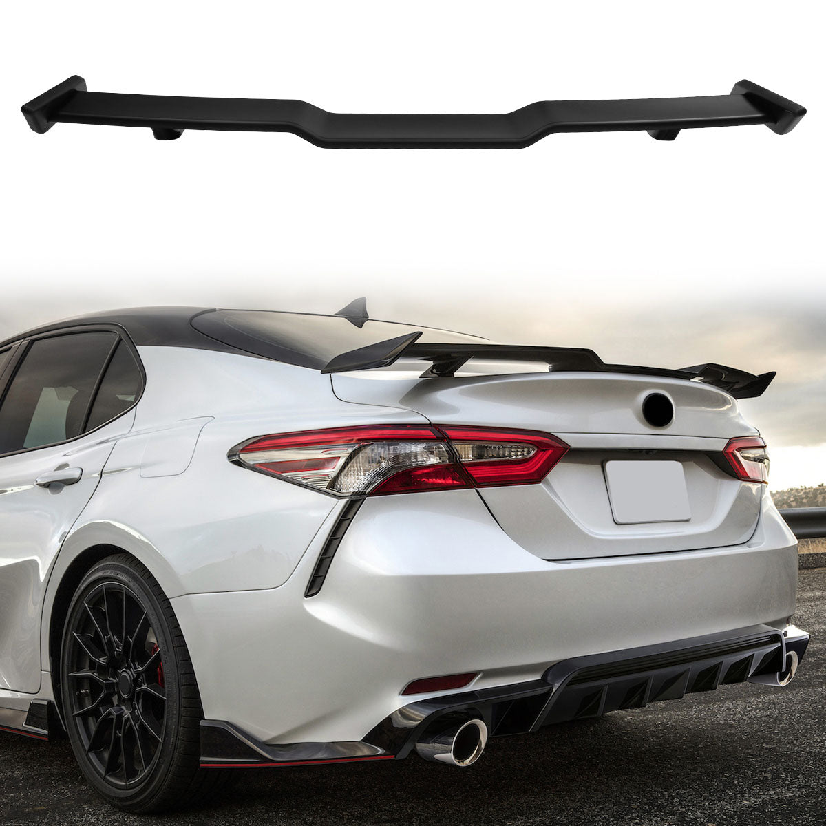 2018-2024 Toyota Camry TRD Style Rear Spoiler Wing 

ABS