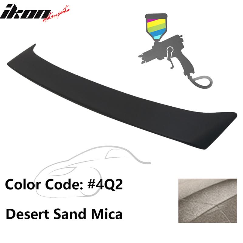 2003-2008 Toyota Corolla Trunk Spoiler with Brake Light ABS