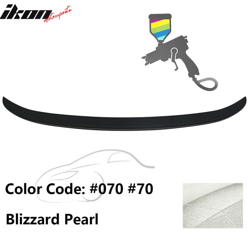 2014-2019 Toyota Corolla OE Style Rear Trunk Spoiler Wing Lip ABS