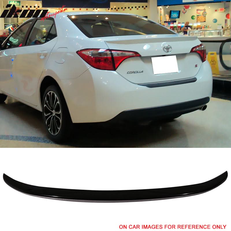 2014-2019 Toyota Corolla OE Style Rear Trunk Spoiler Wing Lip ABS