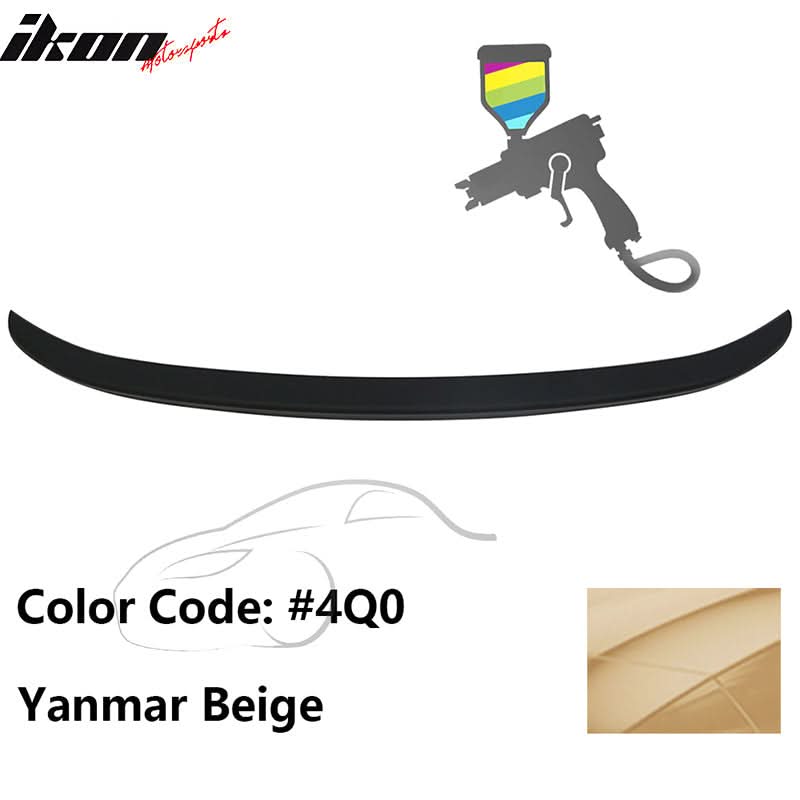 2014-2019 Toyota Corolla OE Style Rear Trunk Spoiler Wing Lip ABS