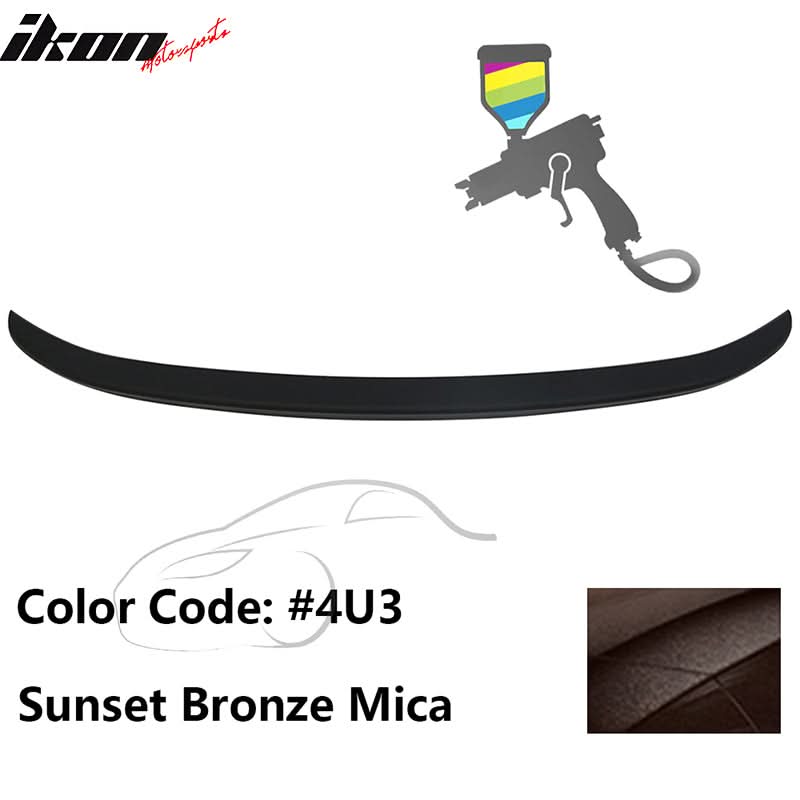 2014-2019 Toyota Corolla OE Style Rear Trunk Spoiler Wing Lip ABS